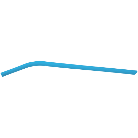 10" Narrow Silicone Straw
