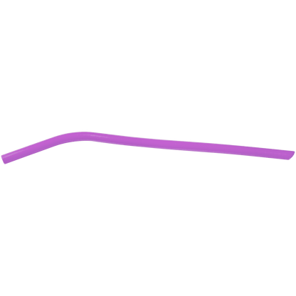 10" Narrow Silicone Straw