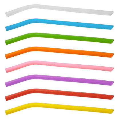 10" Wide Silicone Straw