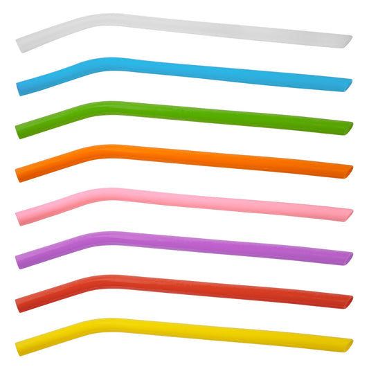 10" Wide Silicone Straw