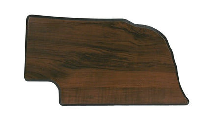 Walnut Finish Black Edge State Plaque