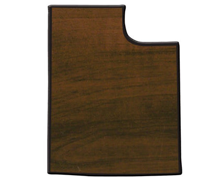 Walnut Finish Black Edge State Plaque