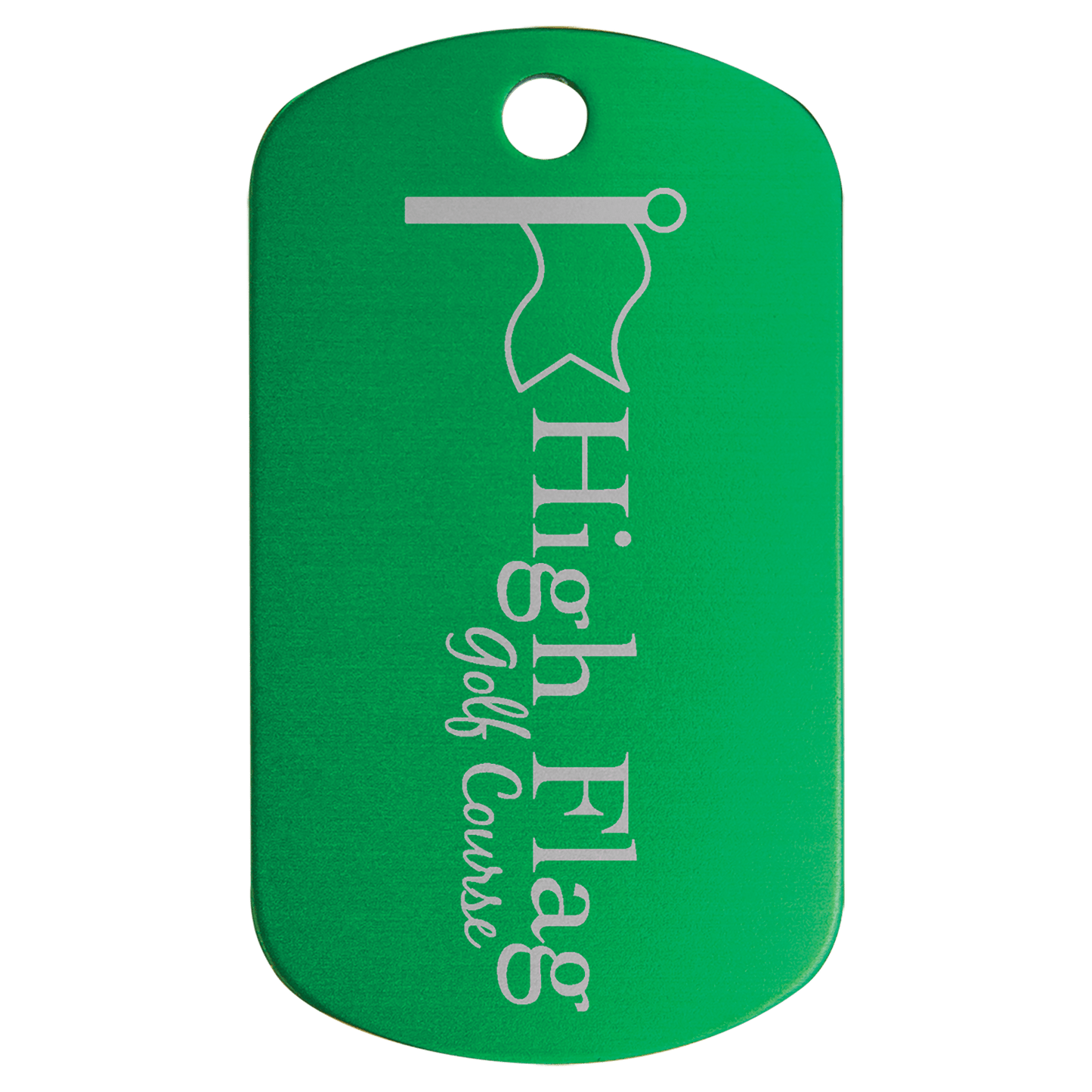 Anodized Aluminum G.I. Tag