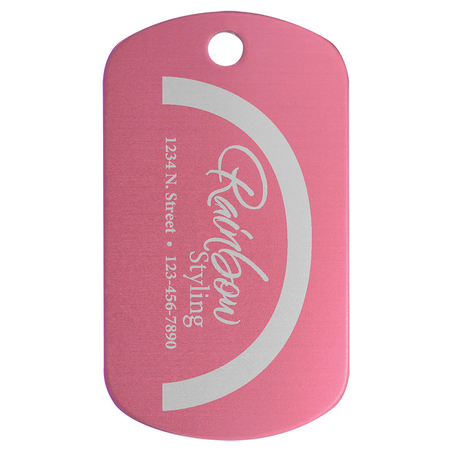 Anodized Aluminum G.I. Tag