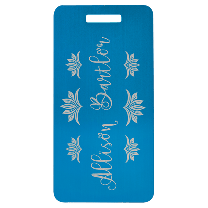 Anodized Aluminum Luggage Tag 3.875" x 2"