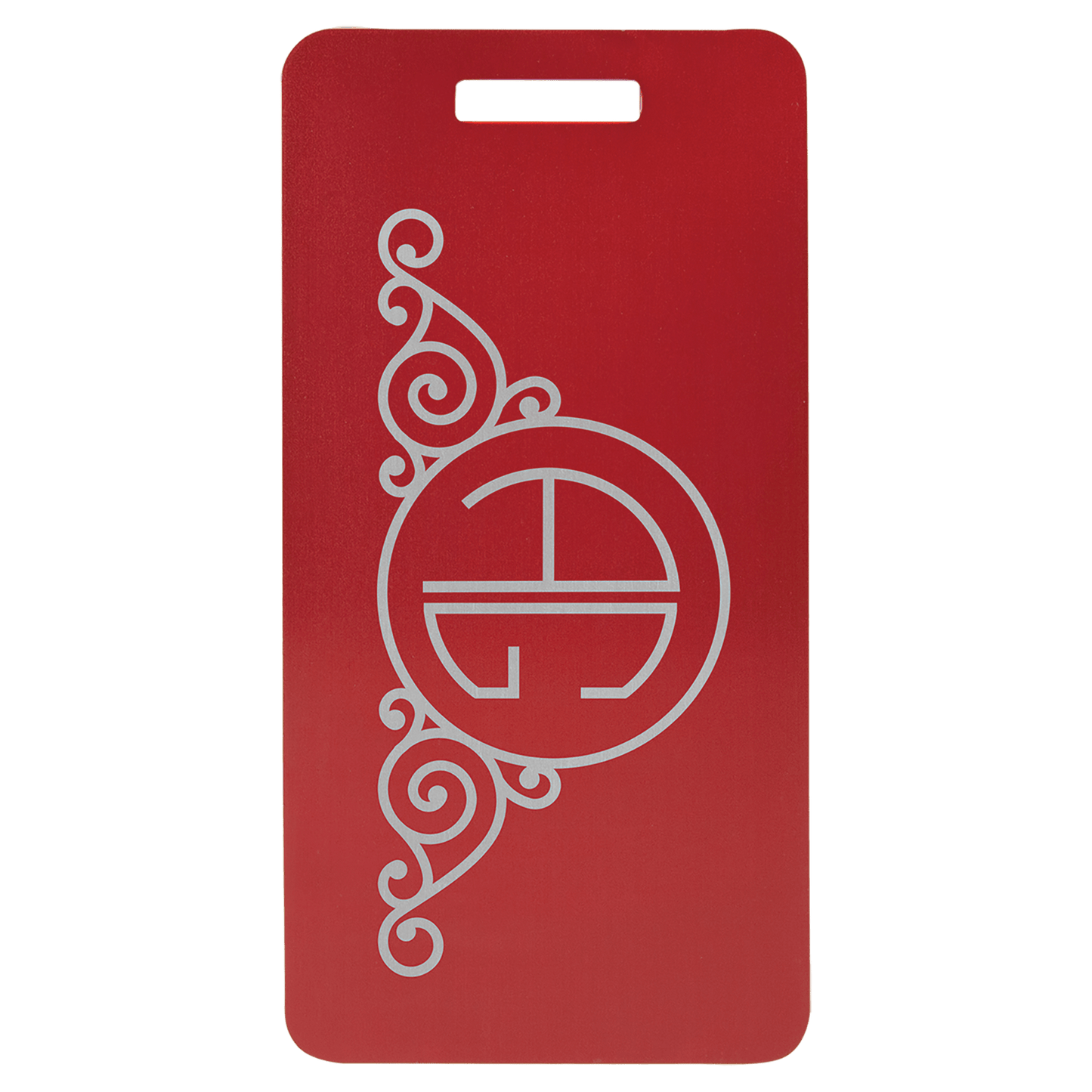 Anodized Aluminum Luggage Tag 3.875" x 2"