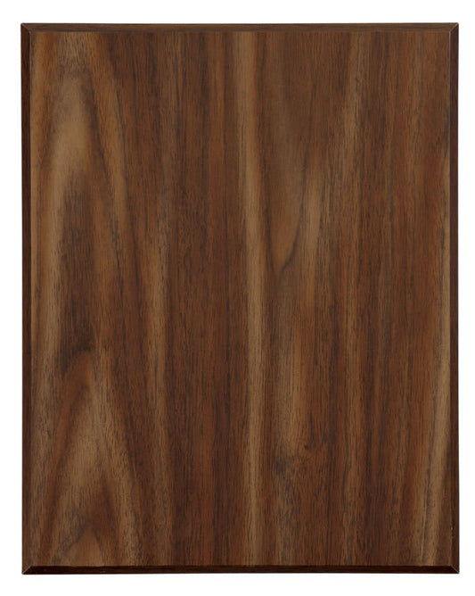 Value 45 Degree Bevel Edge Walnut Finish Plaque
