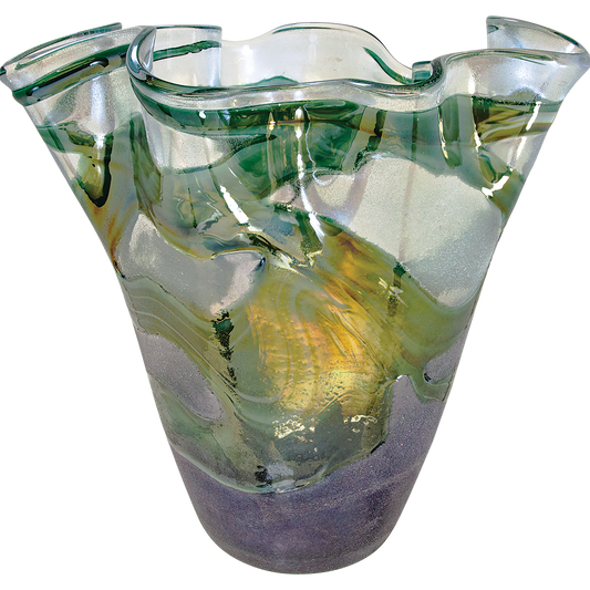 11.25" Art Glass Vase