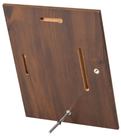 Gloss Value Cherry Finish Plaque with Pin