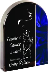 Arch Blue Velvet Acrylic