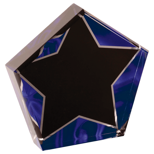 Star Blue Velvet Acrylic